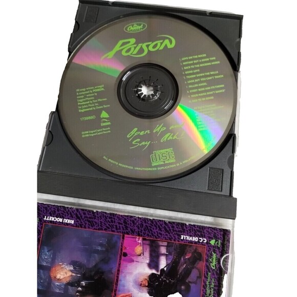 Bret Michaels Poison Open Up and Say...Ahh! CD No Scratches EUC - Picture 4 of 7